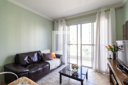 Sala  de apartamento à venda com 2 quartos, 75m² em Vila Amélia, São Paulo