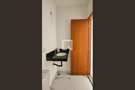 Banheiro da Suíte 1 de casa de condomínio à venda com 2 quartos, 78m² em Campo Grande, São Paulo