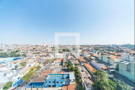 Vista da Varanda gourmet de apartamento à venda com 2 quartos, 53m² em Vila Tibiriçá, Santo André