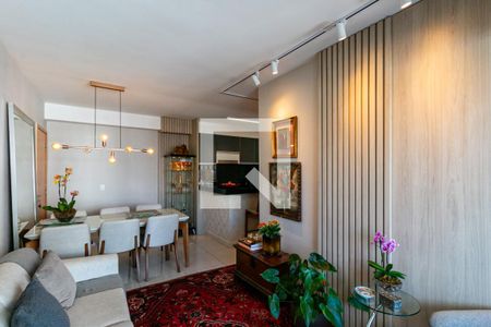 Sala de apartamento à venda com 3 quartos, 88m² em Vila da Serra, Nova Lima