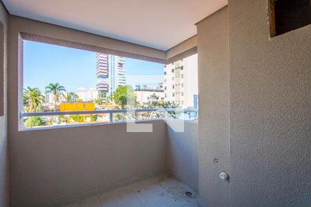 Varanda da sala de apartamento à venda com 2 quartos, 57m² em Jardim Bela Vista, Santo André