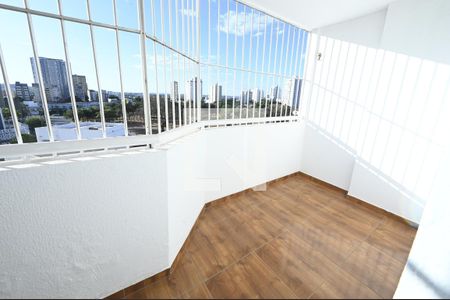 Varanda da Sala de apartamento para alugar com 3 quartos, 75m² em Setor Aeroporto, Goiânia