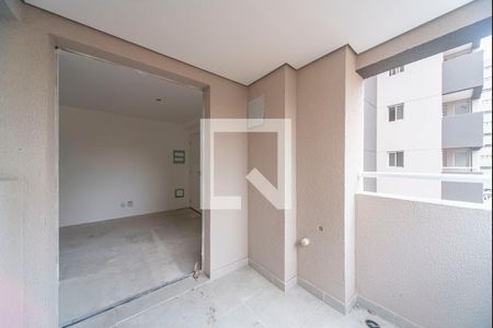 Varanda da Sala de apartamento à venda com 2 quartos, 60m² em Jardim Bela Vista, Santo André