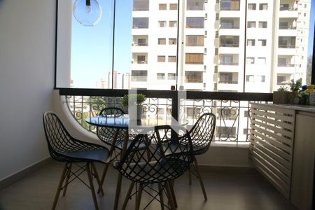 Varanda da Sala de apartamento para alugar com 4 quartos, 230m² em Centro, São Bernardo do Campo