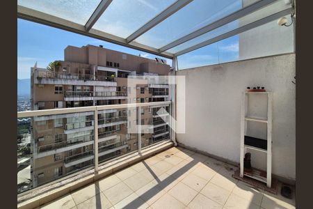 Varanda de apartamento à venda com 3 quartos, 213m² em Recreio dos Bandeirantes, Rio de Janeiro