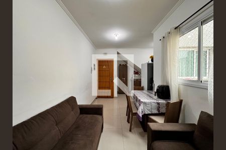 Sala de apartamento à venda com 2 quartos, 89m² em Vila Humaita, Santo André