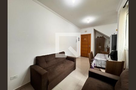 Sala de apartamento à venda com 2 quartos, 89m² em Vila Humaita, Santo André