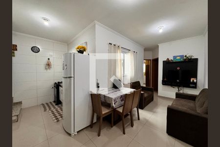 Sala de apartamento à venda com 2 quartos, 89m² em Vila Humaita, Santo André