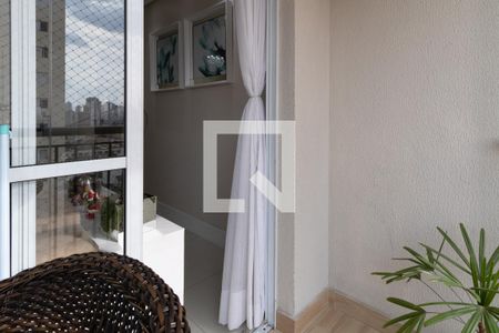 Varanda Sala de apartamento à venda com 2 quartos, 73m² em Vila Prudente, São Paulo