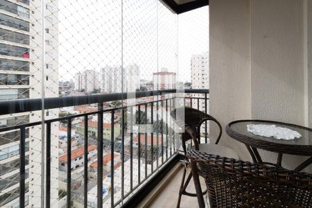 Varanda Sala de apartamento à venda com 2 quartos, 73m² em Vila Prudente, São Paulo