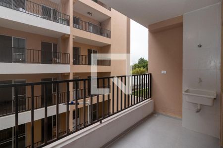 Sacada de apartamento para alugar com 2 quartos, 42m² em Jardim da Gloria, Cotia