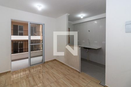 Sala de apartamento para alugar com 2 quartos, 42m² em Jardim da Gloria, Cotia