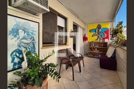 Varanda de apartamento à venda com 3 quartos, 83m² em Recreio dos Bandeirantes, Rio de Janeiro