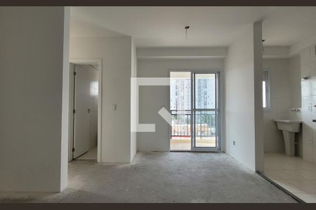 Sala de apartamento à venda com 2 quartos, 59m² em Vila Metalúrgica, Santo André