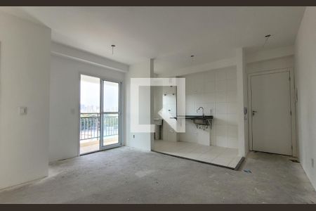 Sala de apartamento à venda com 2 quartos, 59m² em Vila Metalúrgica, Santo André