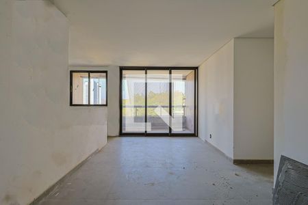 Sala de apartamento à venda com 3 quartos, 115m² em Vila das Flores, Nova Lima