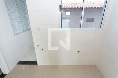 Cozinha de apartamento à venda com 2 quartos, 39m² em Chácara Seis de Outubro, São Paulo