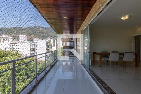 Sala Varanda de apartamento à venda com 3 quartos, 126m² em Tijuca, Rio de Janeiro