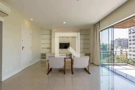 Sala de apartamento à venda com 3 quartos, 126m² em Tijuca, Rio de Janeiro