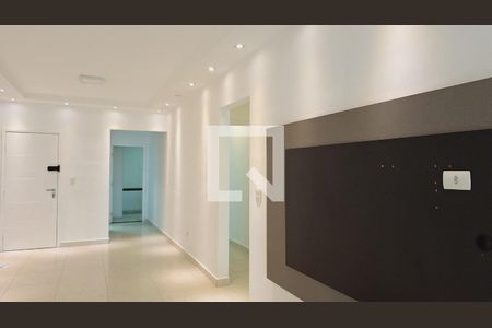 Sala de apartamento para alugar com 3 quartos, 137m² em Guilhermina, Praia Grande