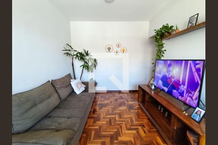 Sala de apartamento à venda com 2 quartos, 88m² em Sagrada Família, Belo Horizonte