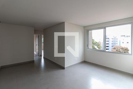 Sala  de apartamento à venda com 3 quartos, 75m² em São Lucas, Belo Horizonte