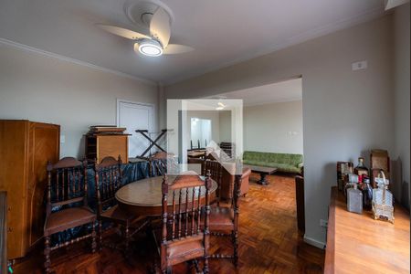 Sala de jantar de apartamento para alugar com 3 quartos, 150m² em Gonzaga, Santos