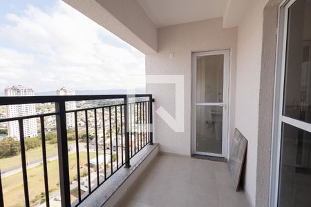 Varanda da Sala de apartamento para alugar com 2 quartos, 69m² em Loteamento Residencial E Comercial Bosque Flamboyant, Taubaté