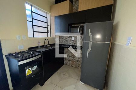 Cozinha de casa para alugar com 1 quarto, 50m² em Vila Leopoldina, Duque de Caxias