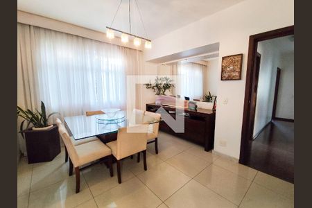 Sala de Jantar de apartamento à venda com 4 quartos, 115m² em Santo Antônio, Belo Horizonte