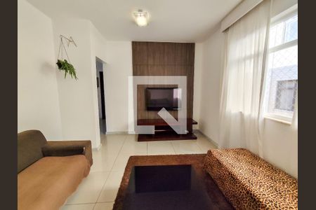 Sala de apartamento à venda com 4 quartos, 115m² em Santo Antônio, Belo Horizonte