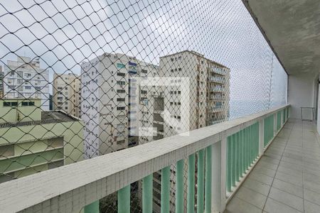 Varanda de apartamento para alugar com 4 quartos, 163m² em Vila Maia, Guarujá