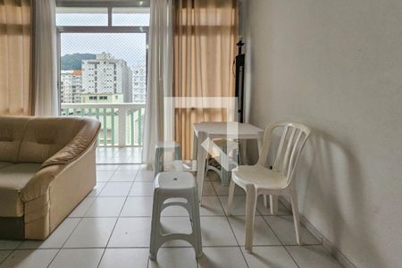 Sala de apartamento para alugar com 4 quartos, 163m² em Vila Maia, Guarujá