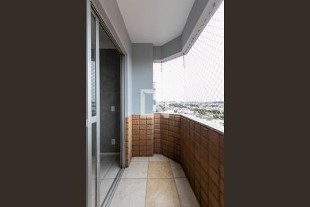 Varanda da Sala de apartamento à venda com 3 quartos, 77m² em Vila Curuçá, São Paulo