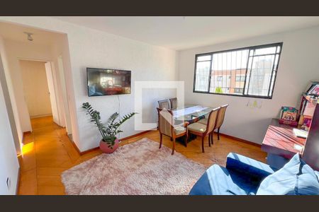 Sala de apartamento à venda com 3 quartos, 62m² em Guarani, Belo Horizonte