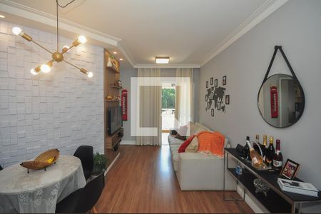 Sala de apartamento para alugar com 1 quarto, 51m² em Vila Sonia do Taboao, Taboão da Serra