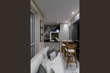 Varanda Gourmet de apartamento à venda com 2 quartos, 67m² em Jardim Flor da Montanha, Guarulhos