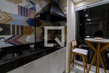 Varanda Gourmet de apartamento à venda com 2 quartos, 67m² em Jardim Flor da Montanha, Guarulhos