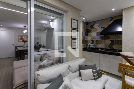 Varanda Gourmet de apartamento à venda com 2 quartos, 67m² em Jardim Flor da Montanha, Guarulhos