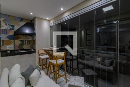 Varanda Gourmet de apartamento à venda com 2 quartos, 67m² em Jardim Flor da Montanha, Guarulhos