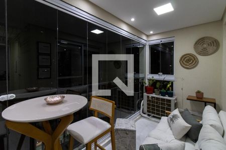 Varanda Gourmet de apartamento à venda com 2 quartos, 67m² em Jardim Flor da Montanha, Guarulhos