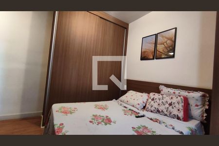 Quarto 1 suite de apartamento à venda com 2 quartos, 63m² em Europa, Contagem