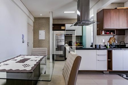 Sala de apartamento para alugar com 1 quarto, 43m² em Loteamento Mogilar, Mogi das Cruzes