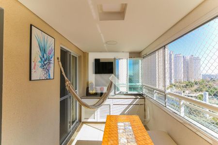 Varanda da Sala de apartamento à venda com 3 quartos, 84m² em Vila Suzana, São Paulo