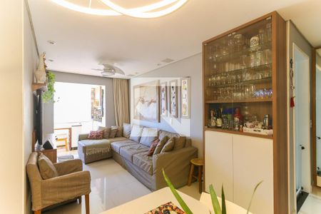 Sala de apartamento à venda com 3 quartos, 84m² em Vila Suzana, São Paulo