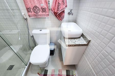 Banheiro de apartamento para alugar com 1 quarto, 30m² em Flamengo, Rio de Janeiro