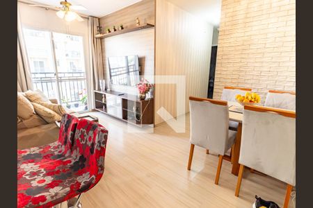 Sala de apartamento à venda com 2 quartos, 55m² em Quarta Parada, São Paulo