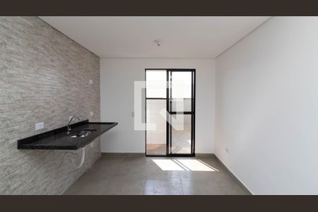 Sala/Cozinha de apartamento para alugar com 2 quartos, 44m² em Parque Boturussu, São Paulo