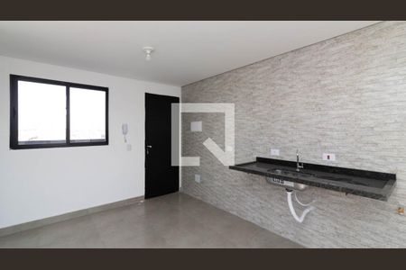 Sala/Cozinha de apartamento para alugar com 2 quartos, 44m² em Parque Boturussu, São Paulo