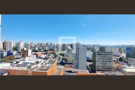 Vista Sala de apartamento à venda com 2 quartos, 47m² em Centro, Santo André